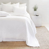 Pom Pom at Home Bedding - Hampton Big Pillow in White | Fig Linens