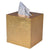 Fig Fine Linens and Home - Mike and Ally Eos Gold Tissue Box Cover