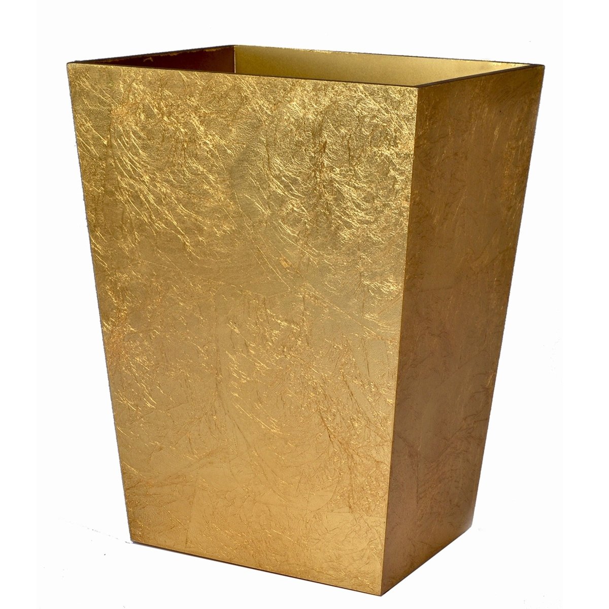 Fig Fine Linens and Home - Mike and Ally Eos Gold Wastebasket