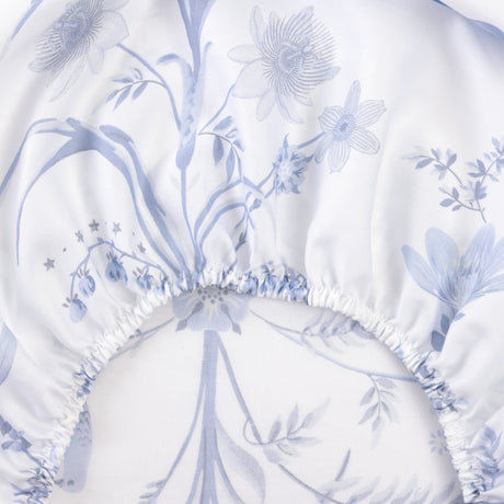Herbier Celeste Organic Fitted Sheet by Yves Delorme