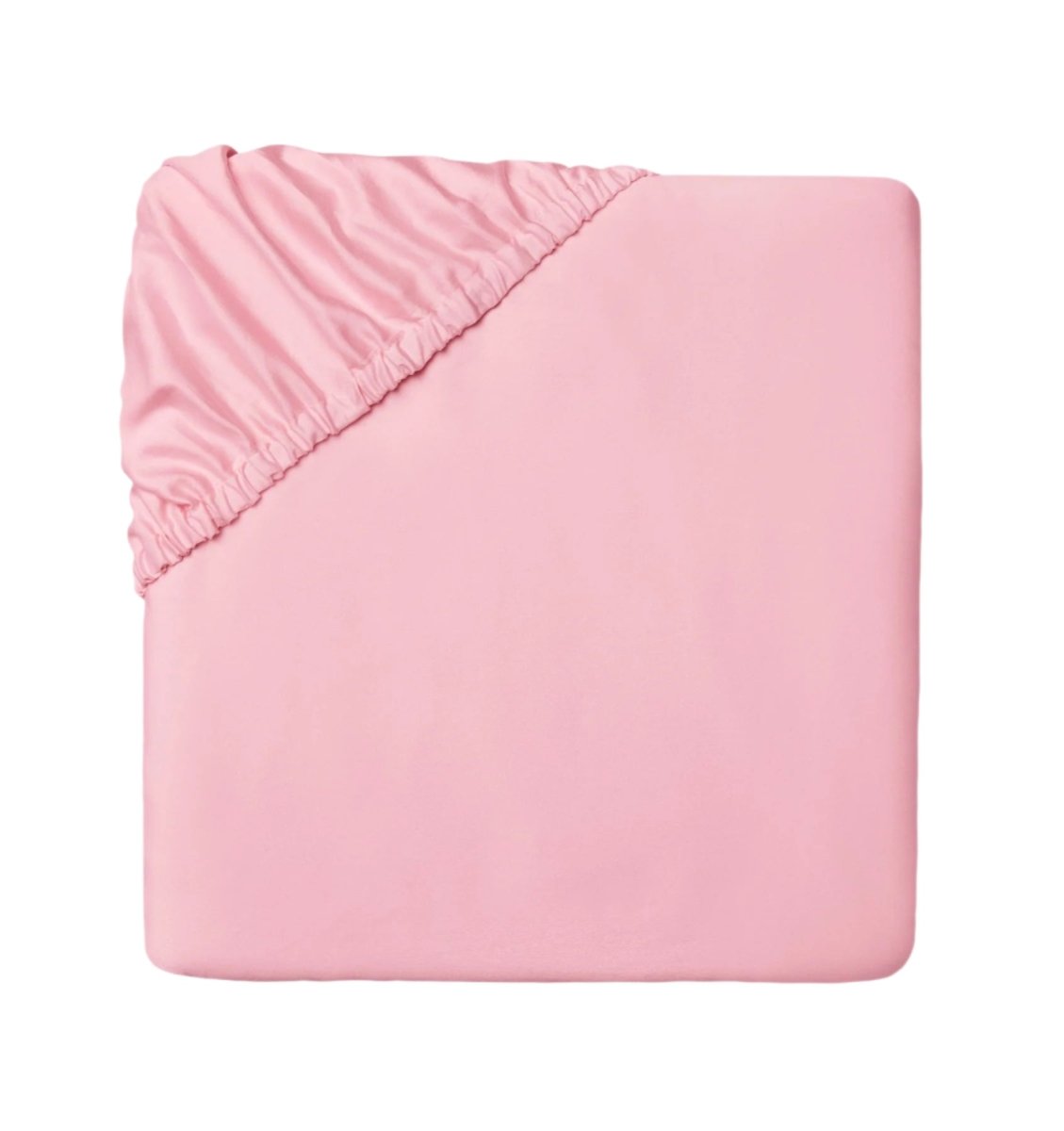 Fitted Sheet - Sferra Fiona Carnation Pink Bedding at Fig Linens and Home