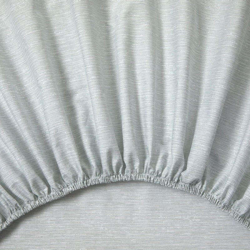 Fitted sheet detail - Parc Yves Delorme - Organic Cotton Parc Bedding at Fig Linens and Home