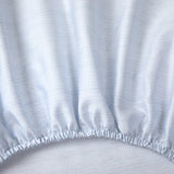 Yves Delorme Eclipses Organic Bedding -  Fitted Sheet Full 55 x 79 - Fig linens and home 3