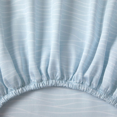 Yves Delorme Luciole Organic Cotton Fitted Sheets at Fig Linens & Home - Detail 5