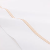 Flat Sheet Detail 1 - Yves Delorme Athena Dune Bedding - Organic Cotton at Fig Linens and Home