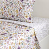 Fleurs Flat Sheet by Yves Delorme
