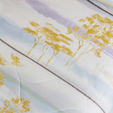 Flat Sheet Detail 6 - Yves Delorme Horizons Organic Bedding | Cotton Duvets and Bed Sheets 