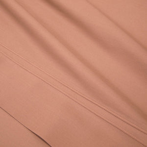Flat Sheet Detail - Triomphe Sienna Cotton Bedding by Yves Delorme at Fig Linens and Home