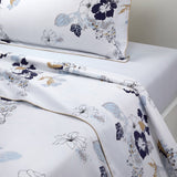 Yves Delorme Eclipses Organic Bedding -  Flat Sheet Full/Queen 94 x 116  - Fig Linens and Home 10