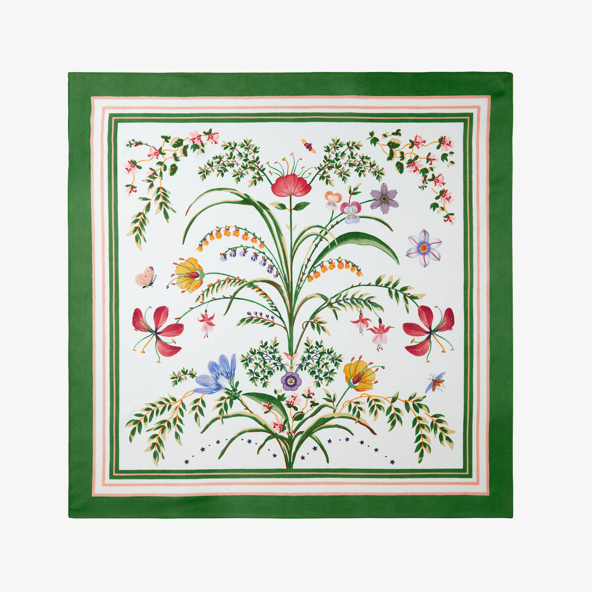 Botanic Silk Scarf by Yves Delorme