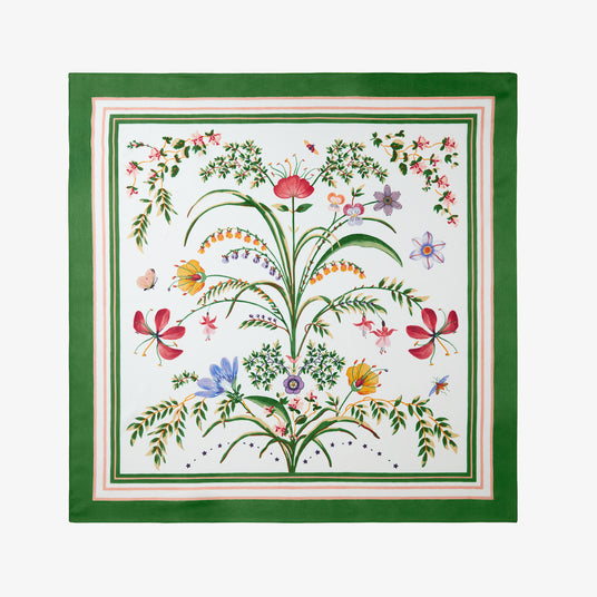Botanic Silk Scarf by Yves Delorme