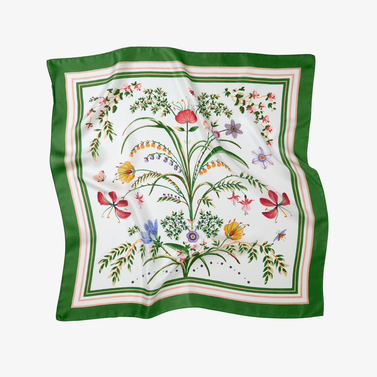 Botanic Silk Scarf by Yves Delorme