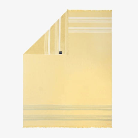 Folded B Cruise Rafia Foutah Towel by Hugo Boss Home at Fig Linens and Home