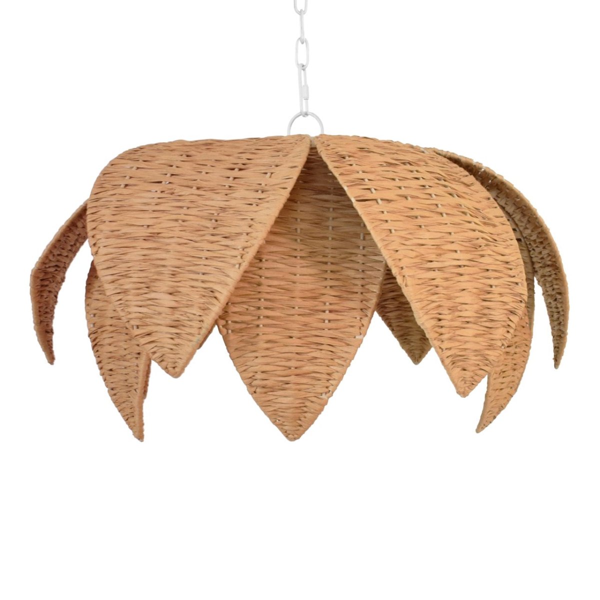 Franny Pendant Light Raffia 1 by Worlds Away at Fig Linens and Home