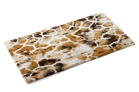 Angle Gigi 27x24 Gold 840 Bath Rug by Abyss at Fig Linens and Home