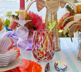 Gala Tumbler in Orange Set of 4 by Kim Seybert 3