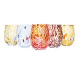 Gala Tumbler in Orange Set of 4 by Kim Seybert 4