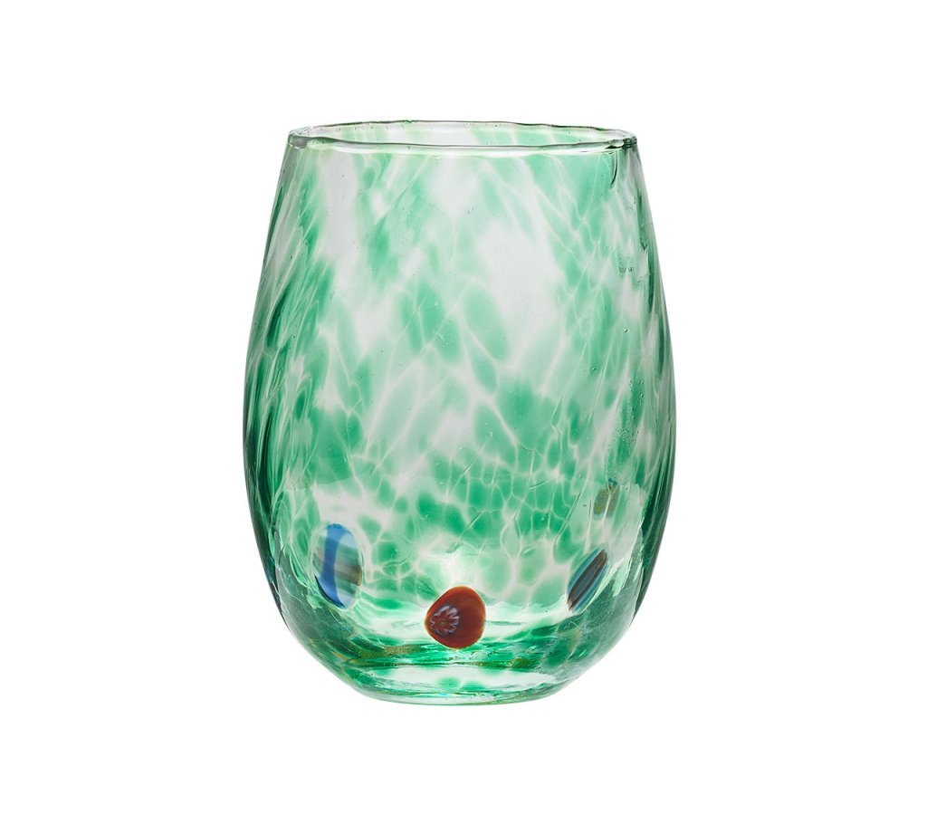 Gala Tumbler in Seaglass Set of 4 by Kim Seybert at Fig Linens and Home