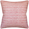 Galon Print Coral - Throw Pillow by Ryan Studio