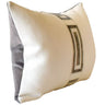 Giorgio Linen Ingot Tape Platinum - Throw Pillow by Ryan Studio