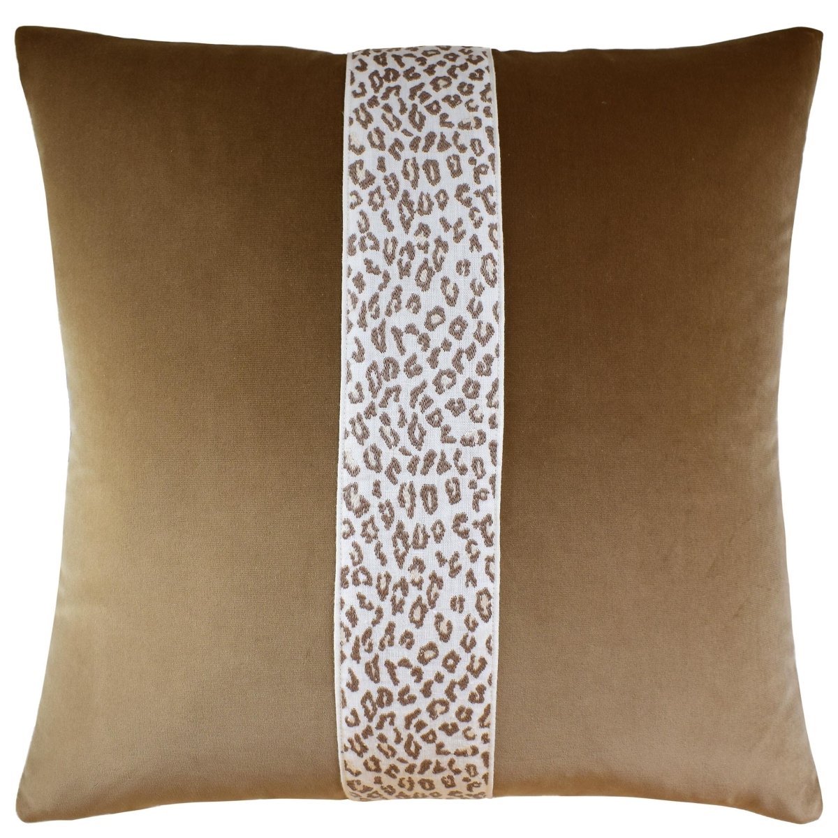 Giorgio Safari Tape Sand Ivory - Throw Pillow by Ryan Studio