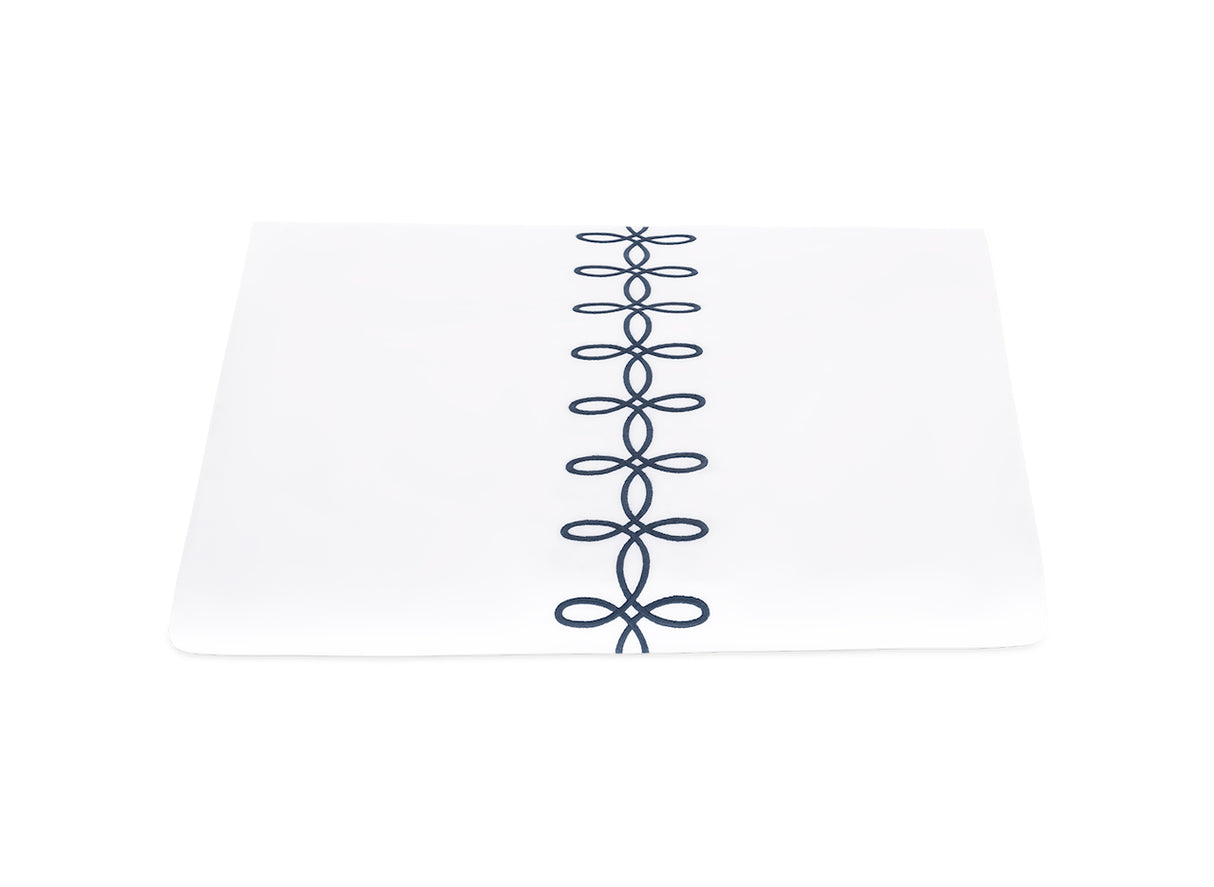 Duvet Cover - Gordian Knot Baltic Percale Bedding by Matouk at Fig Linens and Home