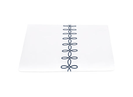 Duvet Cover - Gordian Knot Baltic Percale Bedding by Matouk at Fig Linens and Home