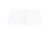 Duvet Cover- Gordian Knot Cream Percale Bedding by Matouk at Fig Linens and Home