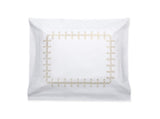 Gordian Knot Truffle Sham | Matouk bedding at Fig Linens and Home