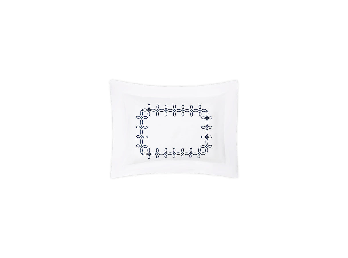 Boudoir Sham - Gordian Knot Baltic Percale Bedding by Matouk at Fig Linens and Home