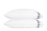 Pillowcases - Gordian Knot Baltic Percale Bedding by Matouk at Fig Linens and Home