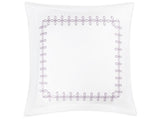 Euro Sham - Gordian Knot Lilac Percale Bedding by Matouk at Fig Linens and Home