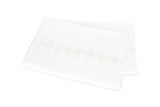 Flat Sheet- Gordian Knot Cream Percale Bedding by Matouk at Fig Linens and Home