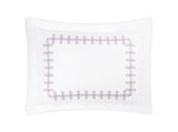 Pillow Sham - Gordian Knot Lilac Percale Bedding by Matouk at Fig Linens and Home