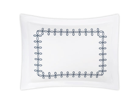 Pillow Sham - Gordian Knot Baltic Percale Bedding by Matouk at Fig Linens and Home