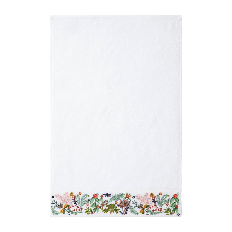 Guest Towel Jardins - Yves Delorme - Serviette Invite 1 Fig Linens and Home