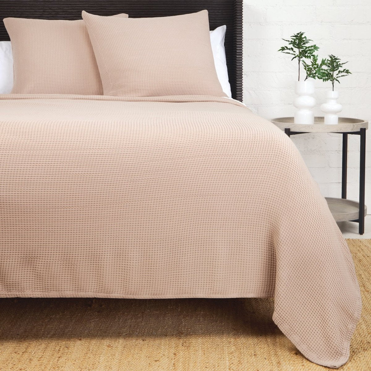 Queen Blanket - Balboa Sand Blanket - Pom Pom at Home at Fig Linens & Home