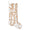 Tinsel Gold/Silver Stocking | Kim Seybert at Fig Linens and Home