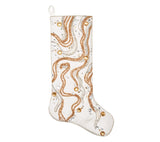 Tinsel Gold/Silver Stocking | Kim Seybert at Fig Linens and Home