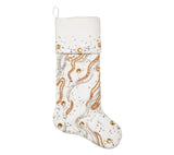 Gilt Wave Gold/Silver Stocking | Kim Seybert at Fig Linens and Home