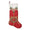 Jewel Wreath Red/Green/Gold Stocking | Kim Seybert at Fig Linens and Home