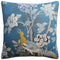 Hydrangea Bird Teal - Throw Pillow by Ryan Studio - GP and J Baker Fabric