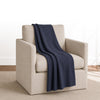 Ibiza Throw in Denim Blue | Alicia Adams Alpaca at Fig Linens and Home
