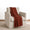 Ibiza Throw in Rust | Alicia Adams Alpaca at Fig Linens and Home