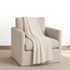 Ibiza Throw in White | Alicia Adams Alpaca at Fig Linens and Home