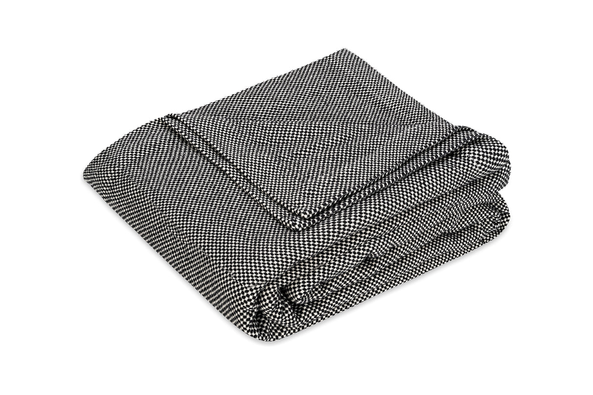 Jackson Black Coverlet by Matouk | Fig Linens and Home