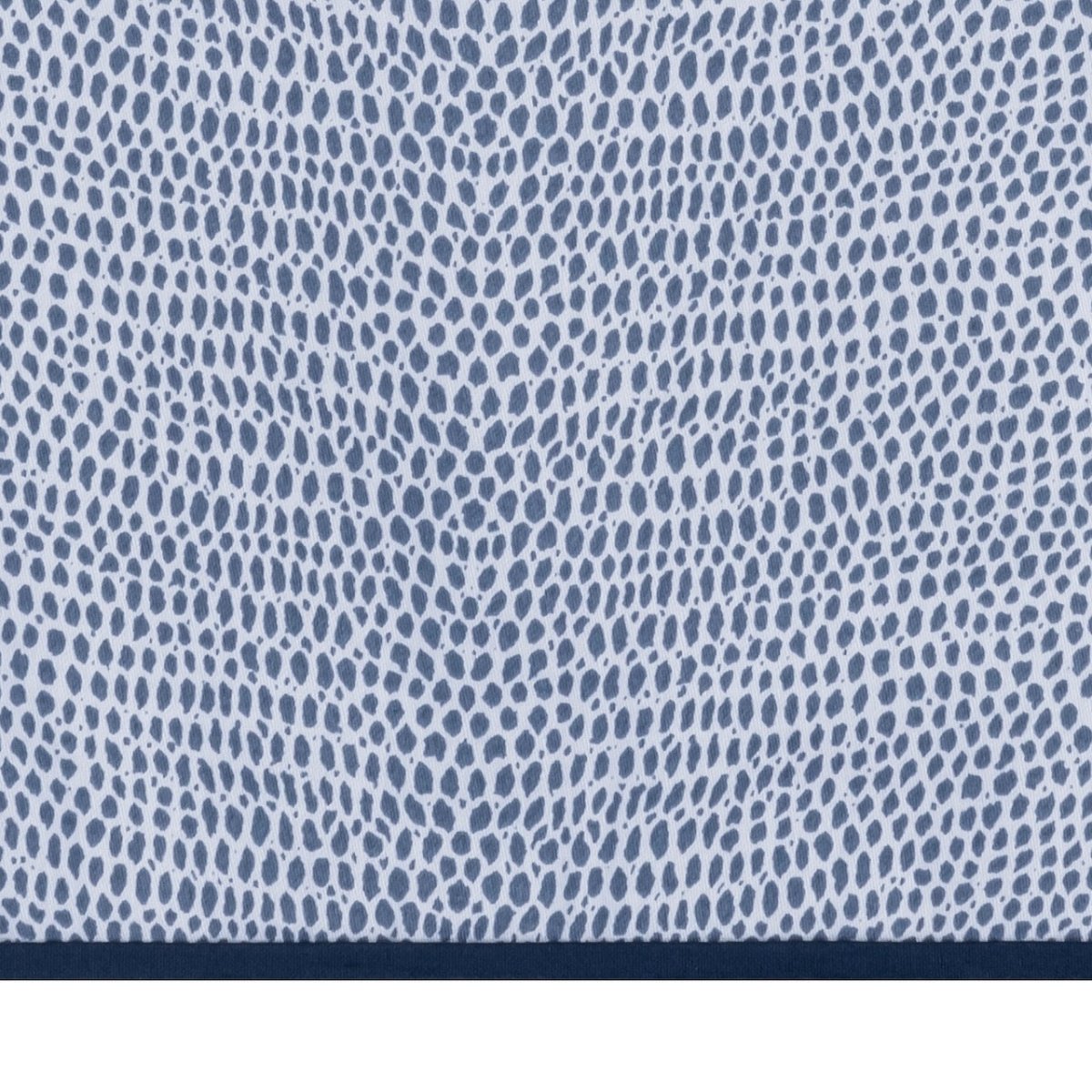 Jasper Fabric Swatch Steel Blue - Matouk Cotton Pajamas - PJ's at Fig Linens and Home