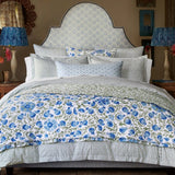 John Robshaw Aadav Sage Green Cotton Quilt Bedding  | Fig Linens and Home Lifestyle 2