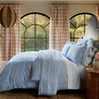 John Robshaw Avni Light Indigo Bedding at Fig Linens and Home - Lifestyle Photo 1