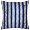 John Robshaw Bansari Lapis Navy Blue Pillow  | Fig Linens and Home Front